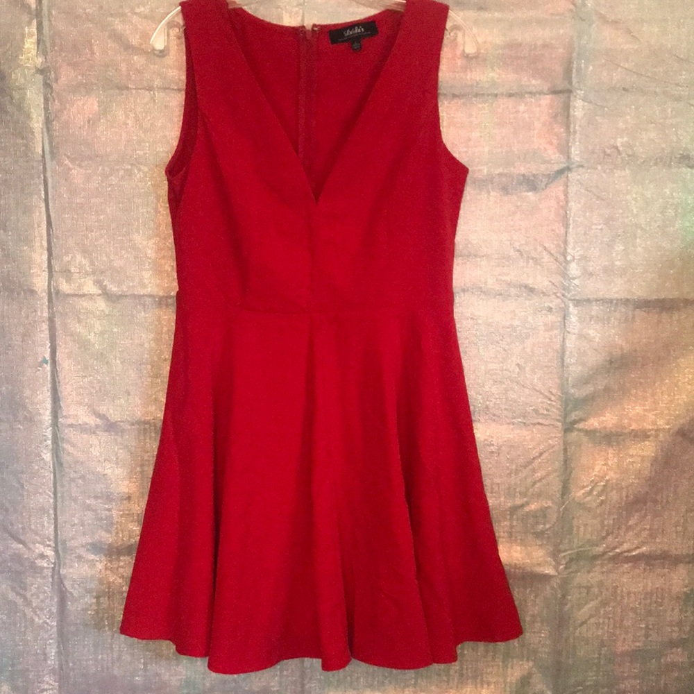 Red dress
